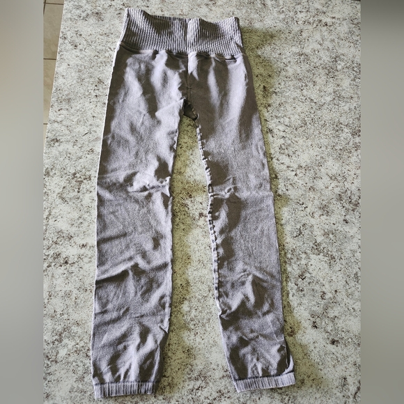 NWOT Free People Good Karma high rise leggings gray - Picture 3 of 10
